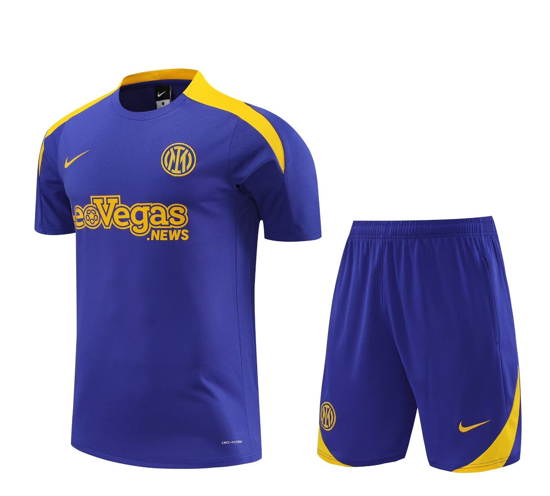 AAA Quality Inter Milan 24/25 Purple/Yellow Training Kit Jersey